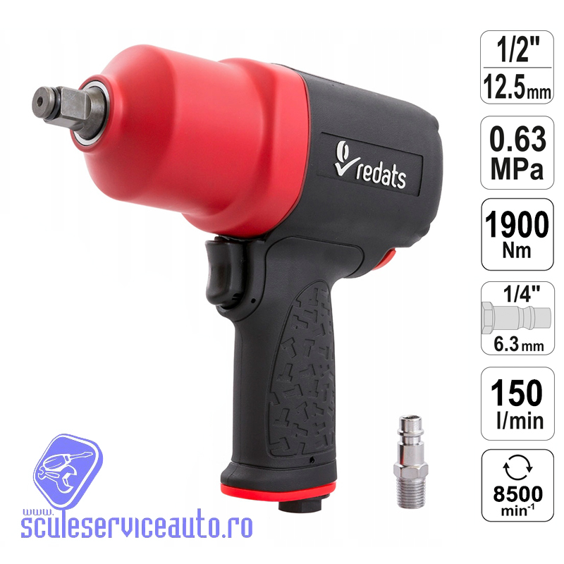 Pistol Pneumatic 1900 Nm - 1/2 - 1070-GB Pistol Pneumatic 1900 Nm - 1/2 - 1070-GB