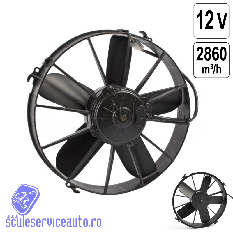 Ventilator Axial 12V - 2860 M3/h - Suflare - Va01-ap70/ll-36s Ventilator Axial 12V - 2860 M3/h - Suflare - Va01-ap70/ll-36s