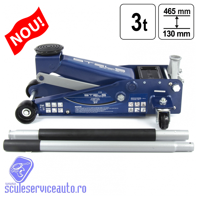 Cric Crocodil 3 T - 130 - 465 mm - Rapid - 51133-TW Cric Crocodil 3 T - 130 - 465 mm - Rapid - 51133-TW