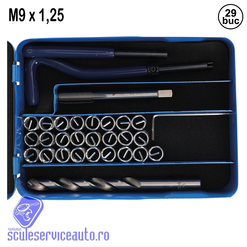 Kit de Reparatie Filet M 9 x 1,25 - 29 Buc - 9435-BGS