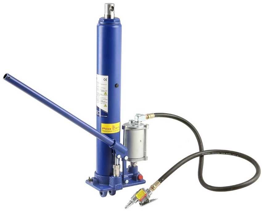 Cilindru hidraulic si pneumatic profesional cu capacitate de ridicare 8 tone T01308-MT