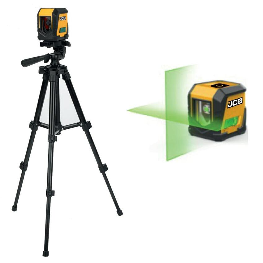 Nivela laser cu linii in cruce verde JCB JCB-CLL-G