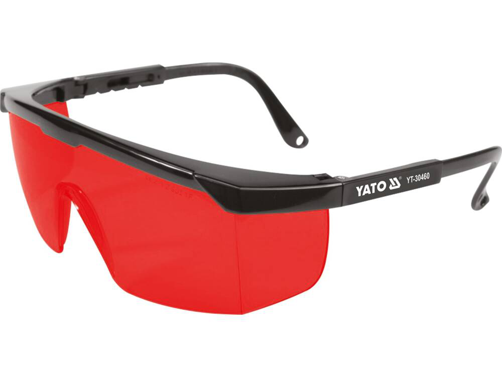 Ochelari de protectie rosii, pentru lucru cu nivela laser - YT-30460