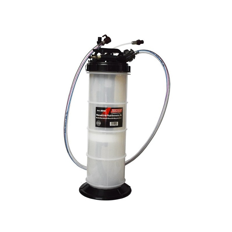 -Pompa Aspirator lichide - Manual si Pneumatic - 8 litri (Antigel-Ulei-Motorina) si alte Lichide - 9940-TK