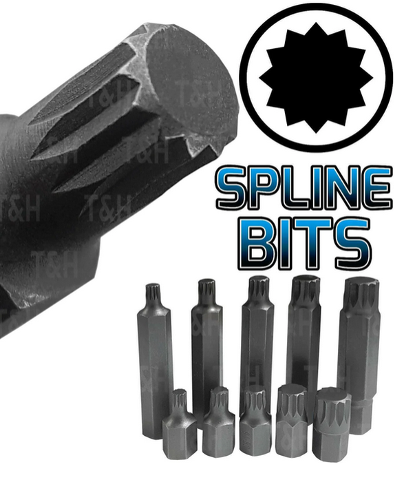m16 Trusa Biti Torx SPLINE XZN - M4 - M16 - Tubulara 1/4 - 3/8