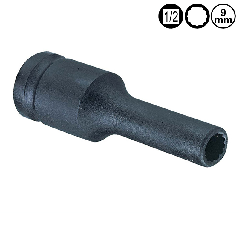 Tubulara 9 mm - 1/2 cu 12 pereti - 448509-MK