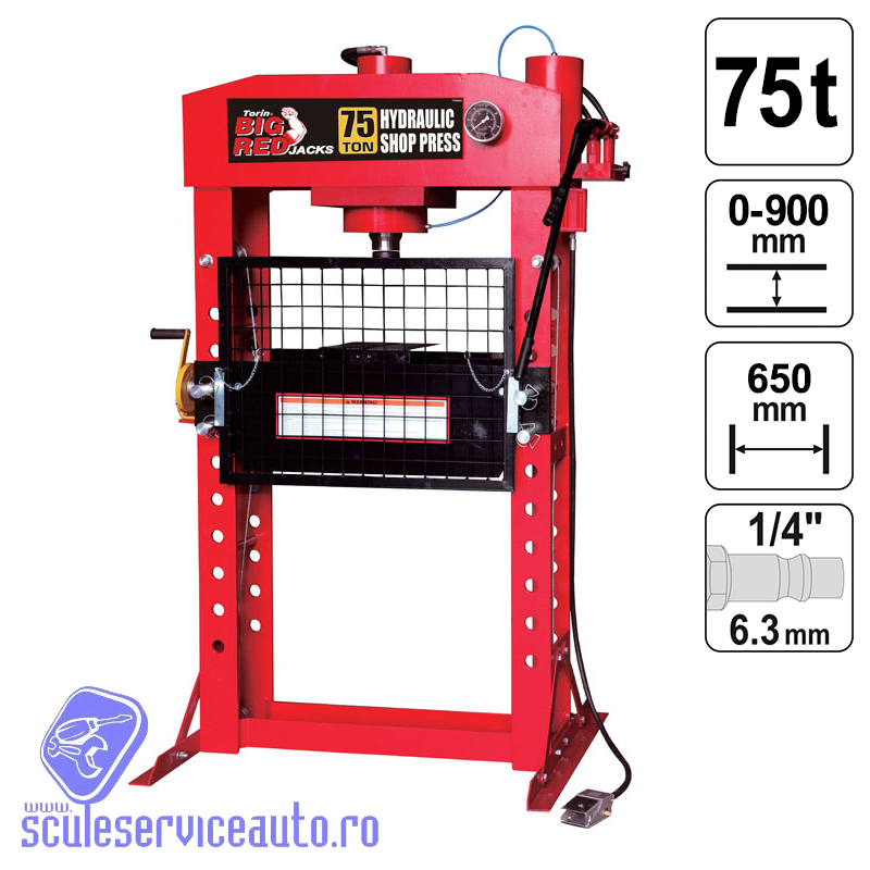Presa Hidro Pneumatica 75 T - Ty75021-mk Presa Hidro Pneumatica 75 T - Ty75021-mk