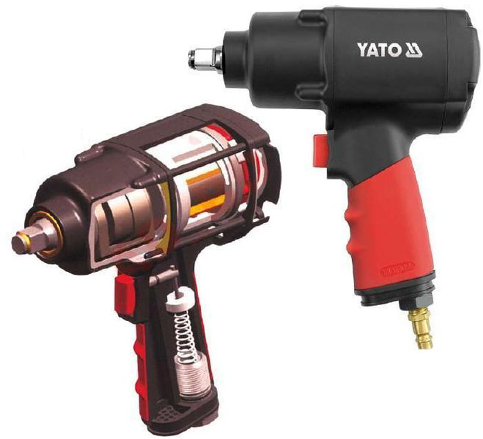 Pistol Pneumatic 1356 Nm - 1/2 - YT-0953 Pistol Pneumatic 1356 Nm - 1/2 - YT-0953