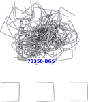 -Set Cleme reparatie Plastic zonelor Plate - 0,6 mm - 100 buc - (pt. 74347-BGS) - 73350-BGS