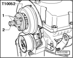 Extractor fulie axa cu came motoare Volkswagen / Audi, OEM T10052 - 66200-1-BGS