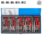 Kit de Reparatie Filet M 5 - M12 - 131 buc - MK6124-MK