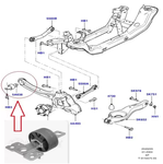 Presa bucse punte spate Ford Focus - WAR385