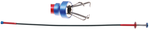 Recuperator magnetic flexibil cu 4 gheare de prindere pentru suruburi si piulite, lungime 700mm - 3094-BGS