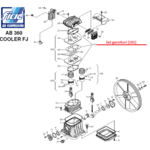 SET GARNITURI PENTRU CAP COMPRESOR AB 360 - FI-1129700078