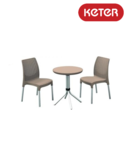 Set mobilier gradina Keter Chelsea Cappuccino - Keter-17199261587