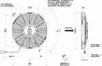Ventilator AXIAL 12V - 1100 m3/h - ASPIRARE - 31145034