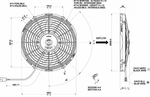 Ventilator AXIAL 12V - 1430 m3/h - ASPIRARE - 31145153