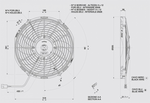 Ventilator AXIAL 12V - 2270 m3/h - ASPIRARE - 31145159-SPAL