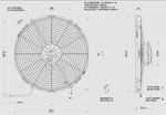 Ventilator AXIAL 12V - 3430 m3/h - ASPIRARE - 31145167