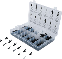 -Cleme de fixare Tapiterie Auto Expandabile - AUDI / CHRYSLER / FORD / GM / MERCEDES / PEUGEOT / SKODA / VOLVO / VW - 350 buc - 9045-BGS