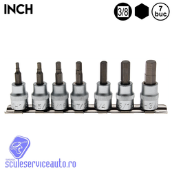 Hexagon in Inch - 1/8 - 3/8 - 7 Buc - 5104-BGS