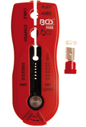 Cleste Decablator 0,2 - 0,8 mm si Cutit Taiat Cabluri - 8489-BGS
