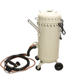 Aparat de sablare exterior cu rezervor 126 litri si aspirator incorporat Resser 08-1105-MT