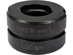 Cap de schimb tip U 20mm, pentru YT-21735, PEX-AL-PEX - YT-21741