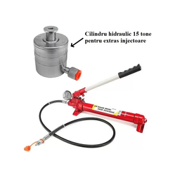 -Pachet18 - Cilindru Hidraulic 15T (extras Injectoare Diesel) + Pompa Hidraulica 10T - 11 Kg