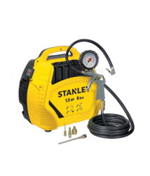 Compresor aer profesional fara ulei 1.5 HP - 180 litri / min Stanley STN595