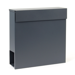 Cutie postala cu loc pentru ziar Antracit V49 Wiltec 60989-MT