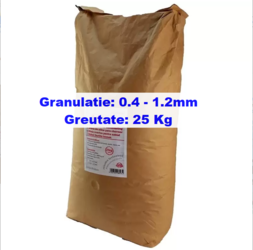 Nisip pentru Sablare in Sac de 25 Kg (Granulatia: 0,8 - 1,2 mm)