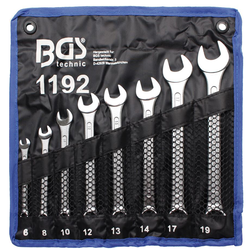Set de chei combinate 6 - 19 mm - 8 bucati - 1192-BGS