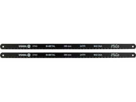 Set panze fierastrau bi-metal, 24tpi, cobalt 8% 300X12.6X0.65mm, 2 buc - 27543