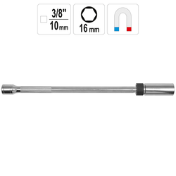 Tubulara pentru Bujii 16 mm cu Prelungitor Magnetizat - YT-0817